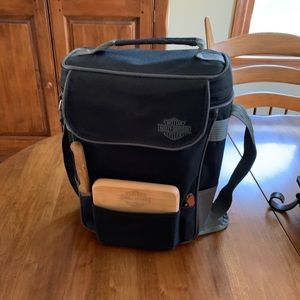 Harley Davidson wine tote